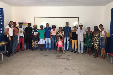 ABERTURA DO PROJETO EDUCAÇÃO POPULAR NO PRÉDIO ESCOLAR JOÃO BISPO DE ALMEIDA