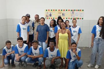 2º DIA DE AULA DO PROERD NA ESCOLA MUNICIPAL ÉRICO SOPHIA BRANDÃO