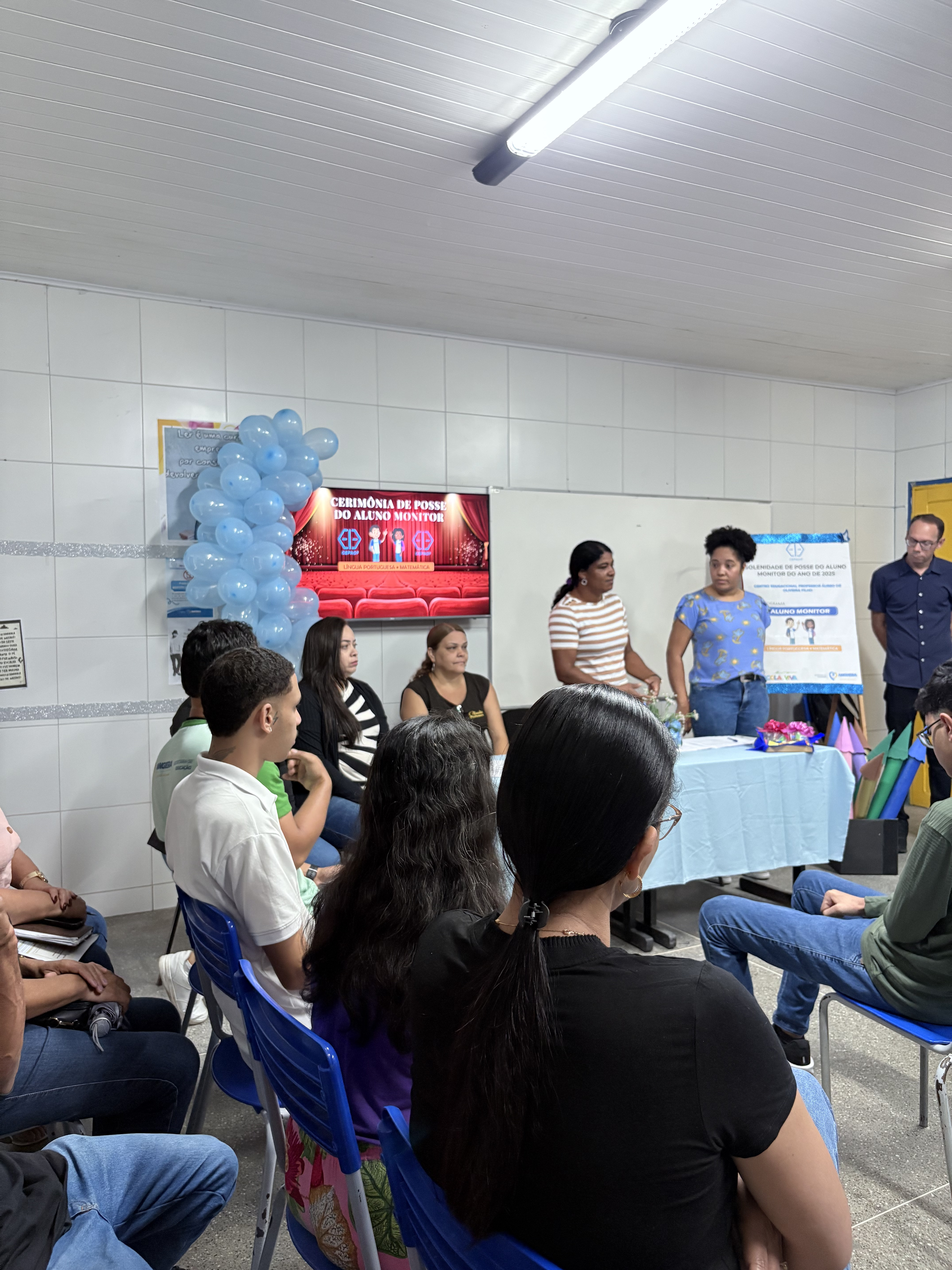 POSSE DOS "ALUNOS MONITORES" NO CEPAOF