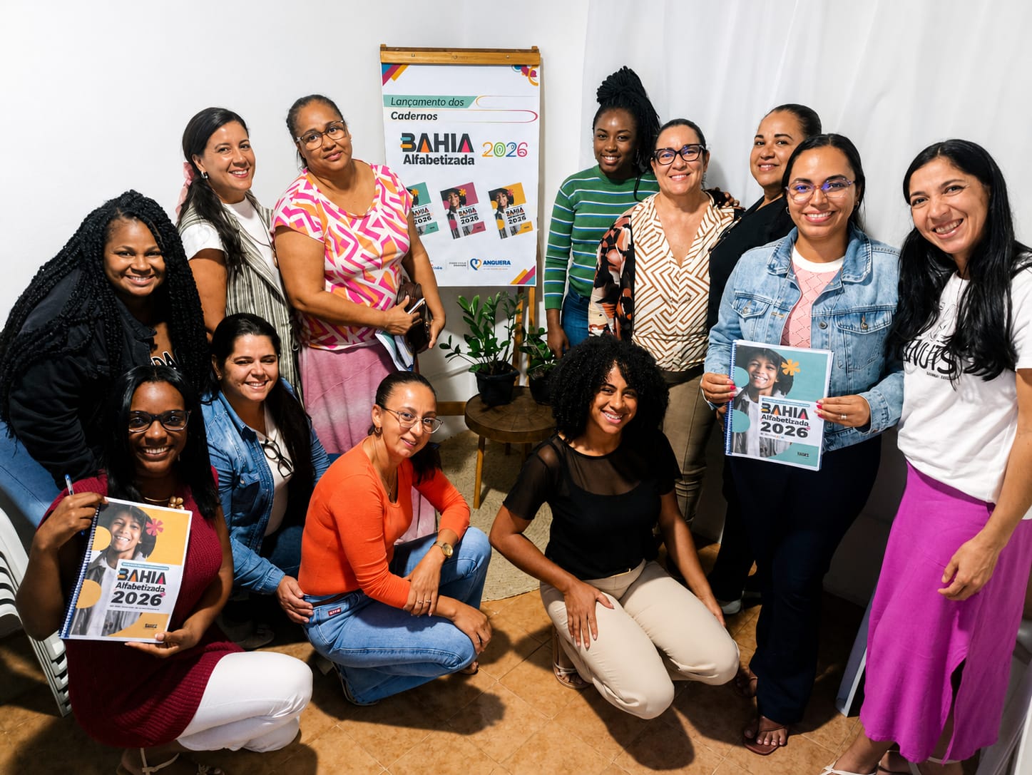 LANÇAMENTO DOS CADERNOS BAHIA ALFABETIZADA