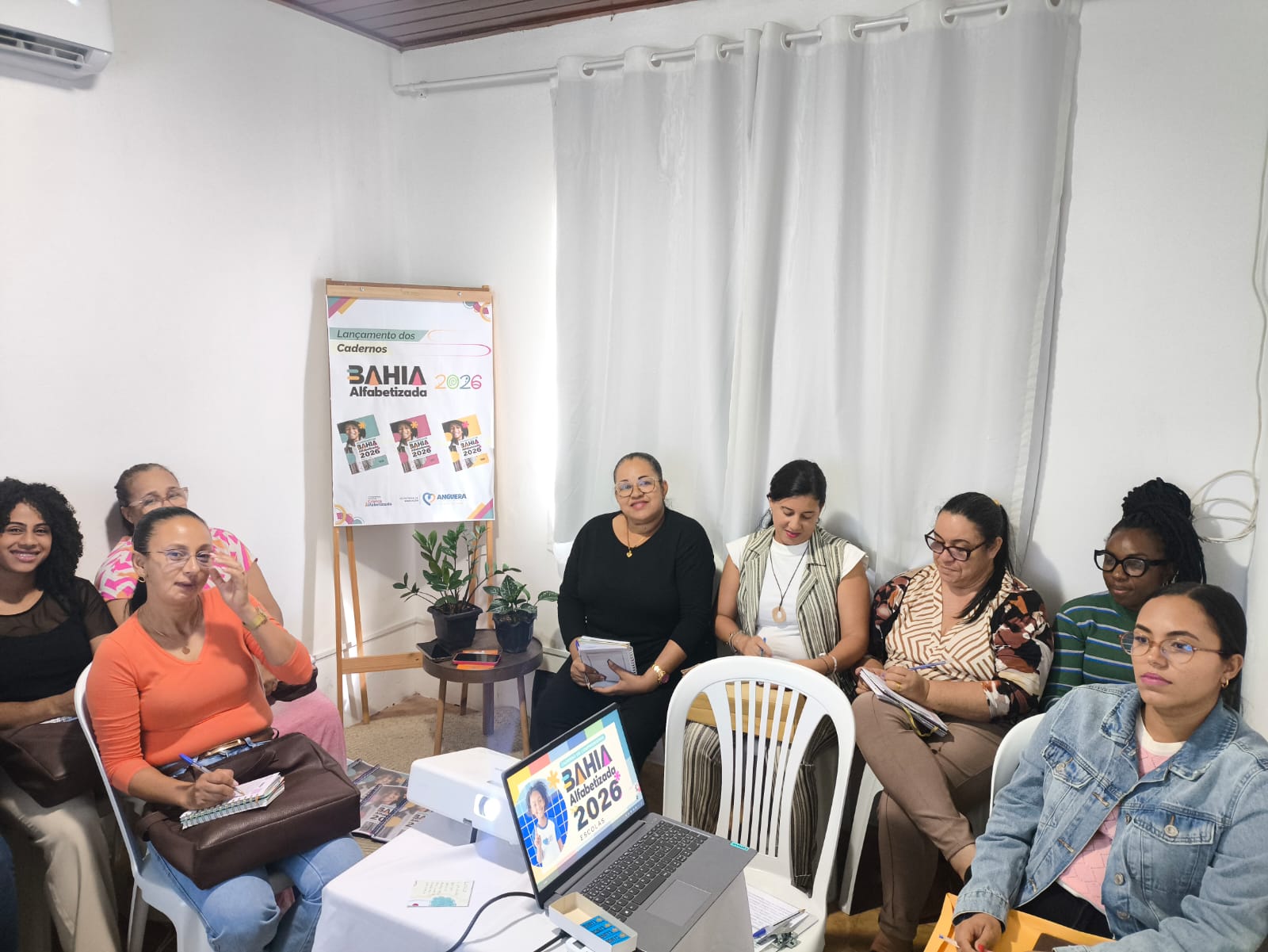 LANÇAMENTO DOS CADERNOS BAHIA ALFABETIZADA