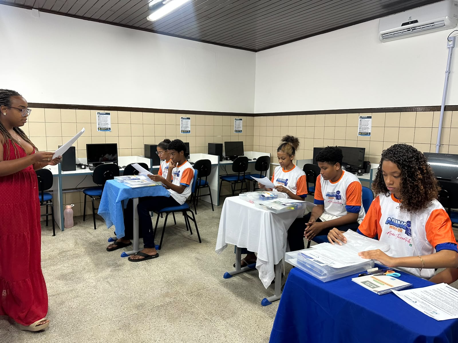 FORMAÇÃO E POSSE DOS ALUNOS MONITORES 2026.