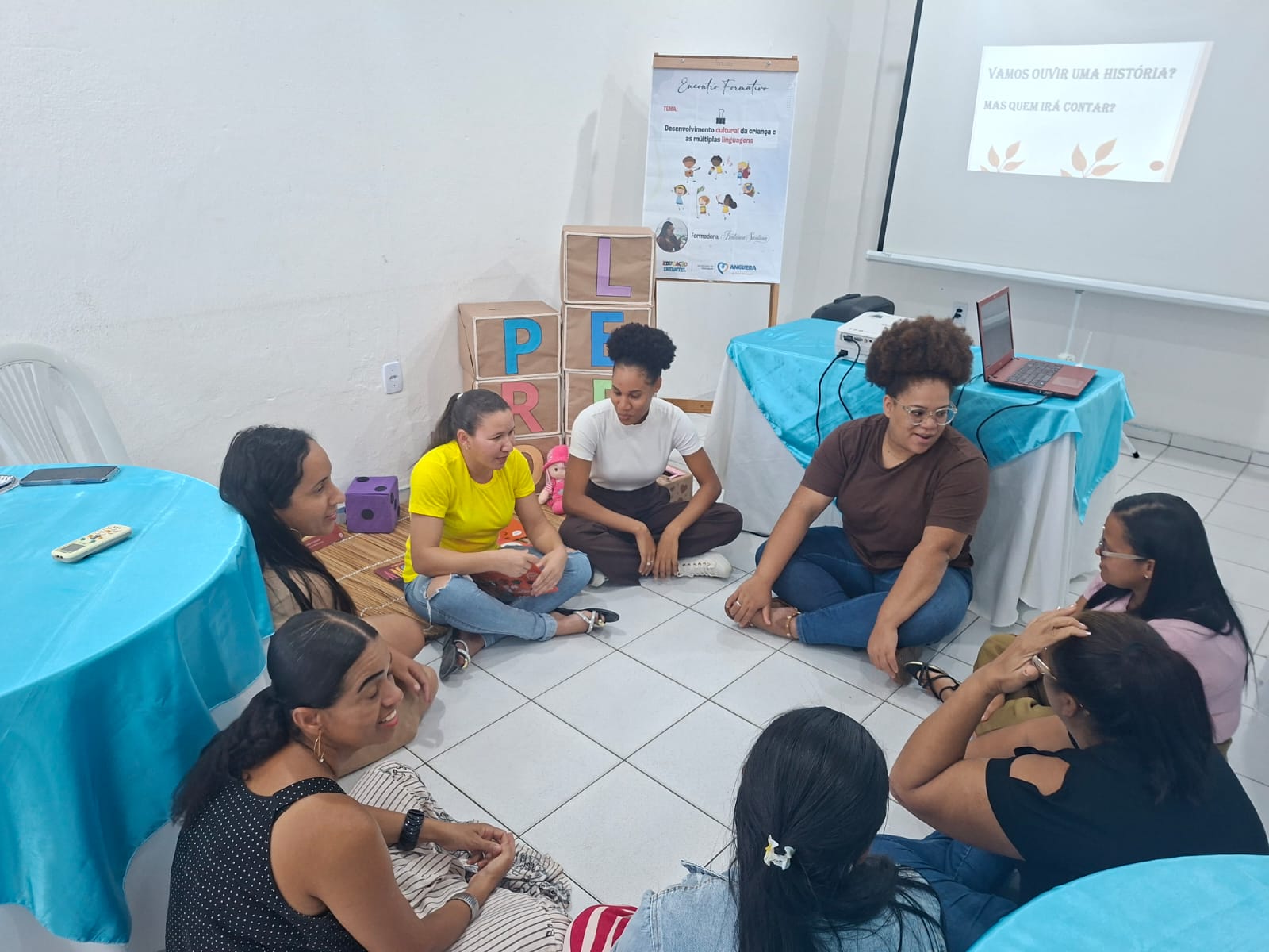 ENCONTRO FORMATIVO: DESENVOLVIMENTO CULTURAL DA CRIANÇA E AS MÚLTIPLAS LINGUAGENS
