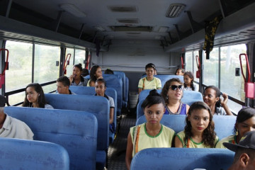 VISITA DA TURMA DO 9° ANO DA ESCOLA MUNICIPAL MARIA RITA ALVES AO MUSEU CASA DO SERTÃO - FEIRA DE SANTANA