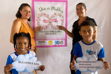 HOMENAGEM REPRESENTATIVA  ÀS MULHERES EDUCADORAS