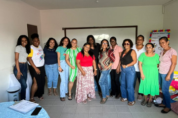 ENCONTRO FORMATIVO COM AUXILIARES DE ENSINO DA PRÉ-ESCOLA