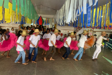 APRESENTAÇÃO DAS QUADRILHAS JUNINAS DO FUND.2