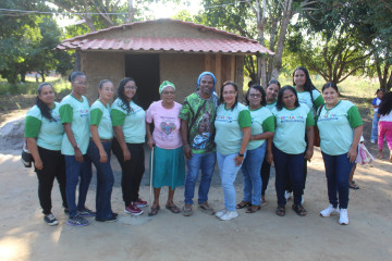 AULA DE CAMPO NA COMUNIDADE QUILOMBOLA