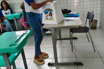 ELEIÇÃO PARA LÍDERES DE TURMA / ESCOLA MARIA RITA