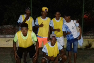 CAMPEONATO DE FUTEBOL ENTRE OS ALUNOS DO CENTRO NOTURNO DE EDUCAÇÃO DE JOVENS E ADULTOS (CENEJA) NO ENCERRAMENTO DOS JOGOS ESCOLARES