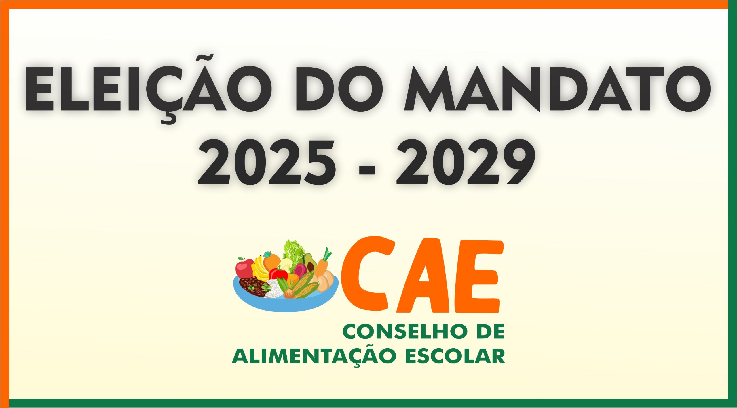 CAE VAI TER NOVA COMPOSIÇÃO E INSCRIÇÕES ESTÃO ABERTAS PARA REPRESENTANTES DE SEGMENTOS E ENTIDADES