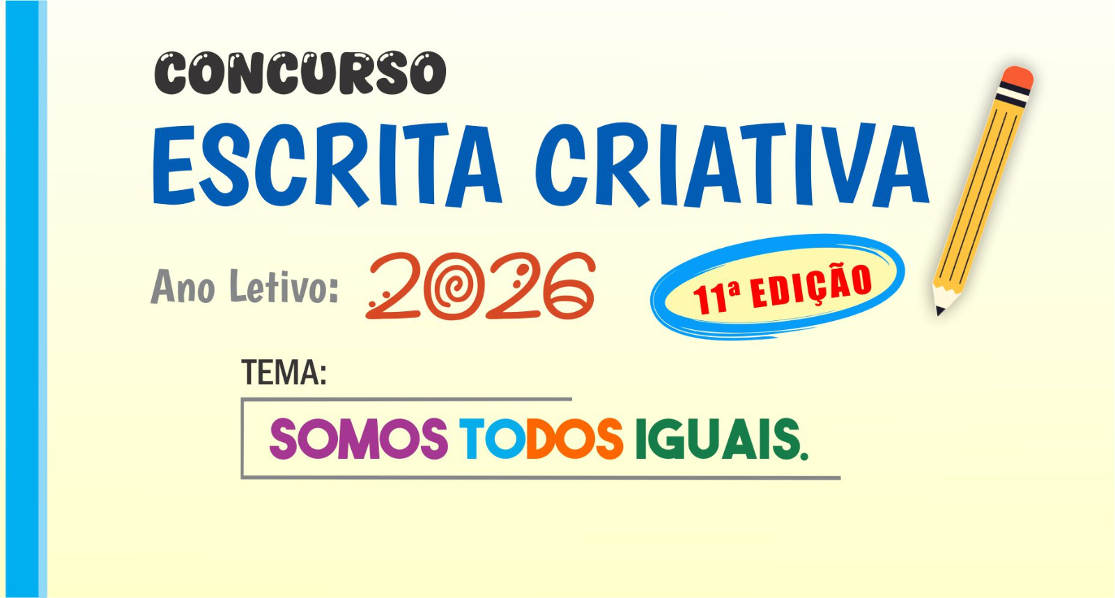 CONCURSO ESCRITA CRIATIVA COMEÇA NESTA SEGUNDA-FEIRA (O2/03)