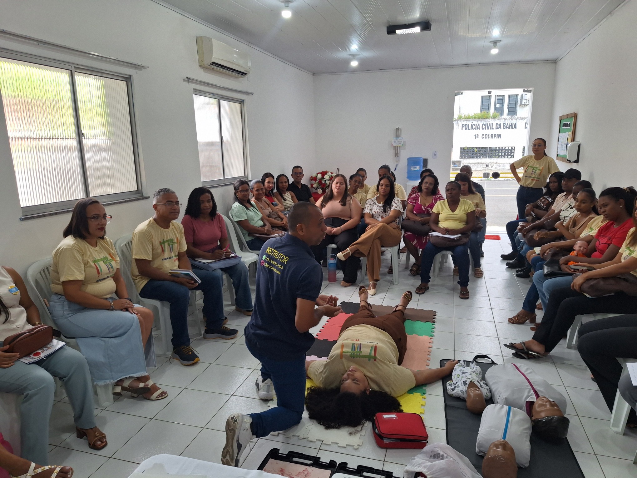 SECRETARIA DE EDUCAÇÃO INICIA CAPACITAÇÃO EM PRIMEIROS SOCORROS EM ATENDIMENTO À LEI LUCAS